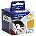 rotolo 220 etichette cartelle sospese 50x12mm x lw 990170 - Foto miniatura 4