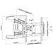 Supporto da Parete Inclienabile e Girevole per TV da 32" a 55" 650314 - Foto miniatura 3