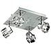 Lampada Da Parete / soffitto 4 X 40w G9 Bianco - Foto miniatura 1