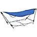 Amaca Con Supporto Pieghevole Blu - Foto miniatura 1