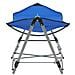 Amaca Con Supporto Pieghevole Blu - Foto miniatura 2
