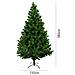 Albero di Natale Riccardo, Albero artificiale extra folto, Albero effetto reale in PVC, 554 rami, Altezza cm 180 - Foto miniatura 3