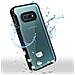 Cover Samsung Galaxy S10e Bimateria Waterproof 2m Con Vetrino Nero - Foto miniatura 2