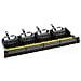 PANN. 1U CON 24 RJ45U CAT. 6A NERO - Foto miniatura 2