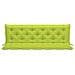 Cuscino per Panca Verde Intenso 180x (50+50) x7 cm Tessuto Oxford - Foto miniatura 2