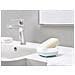 Bagno Slim Compact Piatto Di Sapone Bianco Blu - Foto miniatura 2