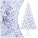 Albero Natale Artificiale con Set LED e Palline 210 cm 910 Rami - Foto miniatura 2