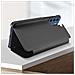 Custodia Samsung Galaxy S21 Fe Design A Specchio Traslucido Stand Video Nera - Foto miniatura 5