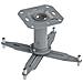 Supporto da Soffitto RAL 9006 Rotazione laterale 180° Capacità di carico Max 20 Kg Colore Argento - Foto miniatura 1