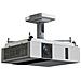Supporto da Soffitto RAL 9006 Rotazione laterale 180° Capacità di carico Max 20 Kg Colore Argento - Foto miniatura 2