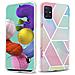 Custodia Compatibile Con Samsung Galaxy A51 5g In Marmo Arcobaleno No. 11 - Coperchio Protettivo In Silicone Tpu Con Motivo A Mosaico - Foto miniatura 1