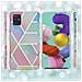 Custodia Compatibile Con Samsung Galaxy A51 5g In Marmo Arcobaleno No. 11 - Coperchio Protettivo In Silicone Tpu Con Motivo A Mosaico - Foto miniatura 6