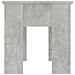 Tavolino Salotto Grigio Cemento 101x49x52 Cm Legno Multistrato - Foto miniatura 2