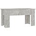 Tavolino Salotto Grigio Cemento 101x49x52 Cm Legno Multistrato - Foto miniatura 6