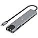 EW1146 replicatore di porte e docking station per laptop Cablato USB 3.2 Gen 1 (3.1 Gen 1) Type-C Grigio - Foto miniatura 1