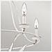 Lampadario Industrial Nordico Bradbury Acciaio Bianco Antico 5 Luci E14 - Foto miniatura 4
