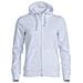 Basic Hoody Full Zip Lady Bianco L - Foto miniatura 1
