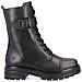 Black Casual Closed Booties Stivaletti Pelle Scarpe Donna Nero Eu 38, D2283-01 - Foto miniatura 2
