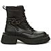 Black Casual Closed Booties Stivaletti Pelle Scarpe Donna Nero Eu 36, 848224/07-01 - Foto miniatura 2