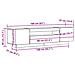 Mobile Porta TV con LED Legno Antico 160x35x40 cm Truciolato - Foto miniatura 5