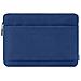 Custodia Per Macbook Pro 14 Pollici Con Tasca Con Zip In Poliestere, Blu Marine - Foto miniatura 1