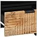 Comodini 2pz 40x33x46 cm in Legno Massello di Acacia - Foto miniatura 6
