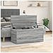 Contenitore Grigio Sonoma 100x42x46 Cm Legno Multistrato - Foto miniatura 3