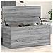 Contenitore Grigio Sonoma 100x42x46 Cm Legno Multistrato - Foto miniatura 1