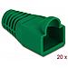 Strain Relief For Rj45 Plug - Netzwerkkabel-knickschutz - Grn (packung Mit 20) (86726) - Foto miniatura 1