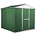 Deposito Attrezzi Giardino In Lamiera Di Acciaio Zincata 275x175cm X H 212cm - 87 Kg - 4,81mq Verde - Foto miniatura 7