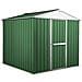 Deposito Attrezzi Giardino In Lamiera Di Acciaio Zincata 275x175cm X H 212cm - 87 Kg - 4,81mq Verde - Foto miniatura 1