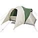 Tenda da Campeggio a Cupola per 6 Persone Verde Impermeabile - Foto miniatura 4