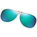 Occhiali Da Sole Clip-on - Occhiali Polarizzati Per La Guida Green+blue - Foto miniatura 1