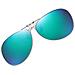 Occhiali Da Sole Clip-on - Occhiali Polarizzati Per La Guida Green+blue - Foto miniatura 2