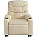 Poltrona Alzapersona Massaggiante Elettrica Crema in Tessuto - Foto miniatura 9