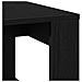 Tavolino da caffè in rovere nero 102x50x35 cm in legno ingegnerizzato - Foto miniatura 8