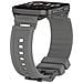 Cinturino In Silicone Compatibile Con Garmin Venu X1: Sportivo, Traspirante E Confortevole Grey - Foto miniatura 4