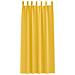 Tende con tende 2 pcs giallo senape Poliestere - Foto miniatura 4