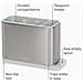 Scolaposate Surface Acciaio Inox Uso Principale Cucina Scomparti Divisi Sifone E Base Antiscivolo Colore Grigio - Foto miniatura 5