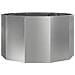 Fioriera Argento 90 x 90 x 50 cm Acciaio inossidabile - Foto miniatura 5