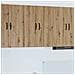 Pensile cucina 2 pcs Rovere artigianale 30 x 31 x 80 cm - Foto miniatura 2