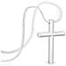 Collana Da Donna Premium [leggera] | Acciaio Inossidabile 316l | Colore: Argento - Foto miniatura 1