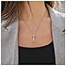 Collana Da Donna Premium [leggera] | Acciaio Inossidabile 316l | Colore: Argento - Foto miniatura 4