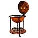 Portabottiglie Globo Marrone 55,5x55x, 5x93,5h - Foto miniatura 3