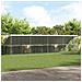 Cuccia per cani 4 pcs Argento 8 x 2 x 2 m Acciaio zincato - Foto miniatura 2