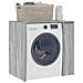 Mobiletto per lavatrice con porta Grigio Sonoma 87 x 60 x 89 cm - Foto miniatura 3