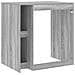 Mobiletto per lavatrice con porta Grigio Sonoma 87 x 60 x 89 cm - Foto miniatura 8