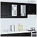 Mobile da cucina con porta Kalmar Rovere Nero 80 x 31 x 60 cm - Foto miniatura 4