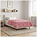 Duvet Estivo Rosa 140 x 220 cm Microfibra e Fleece Teddy - Foto miniatura 2