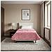 Duvet Estivo Rosa 140 x 220 cm Microfibra e Fleece Teddy - Foto miniatura 4